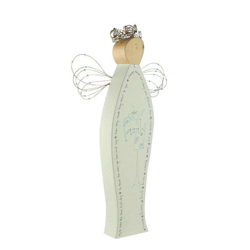 Figurine en bois 13 "Angel Blessings