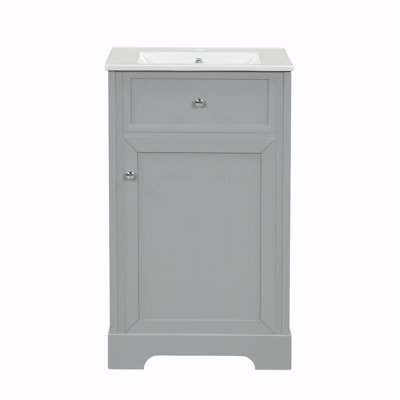 Bathroom Cabinet With Soft Closing Door