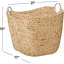 Grand panier de rangement tissé à la main Seagrass