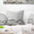 Grey Sea Waves - Sea & Shore Printed Pillow-30140395-30140392
