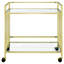Chariot-bar rectangulaire en métal Cara-1087795365