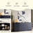 Buffet Cabinet With Storage ,4 Doors Modern Accent Storage Sideboard,Luxurious Floor Cabinet Buffet With Freestanding Anti Dumping For Kitchen, Living Room, 59" Wide Rectangular Sideboard-928692469