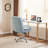 Upholstered Armless Task Office Chair without Wheels-1868986327