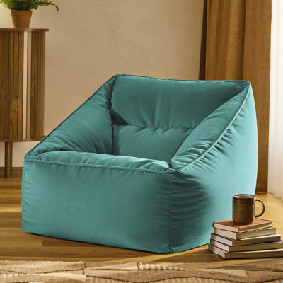 Natalia Velvet Armchair Bean Bag
