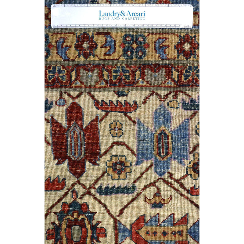 Bakshaish One-of-a-Kind 11'8" X 14'4" New Age Wool Area Rug in