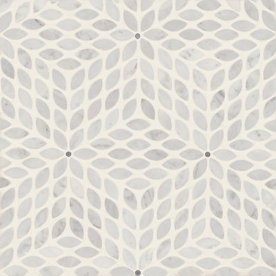 Carreau de mosaïque en marbre Celeste