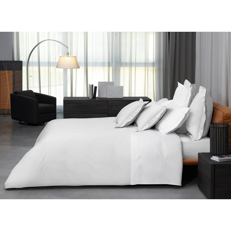 Gemma Duvet Cover, King Duvet Cover, White