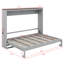 Lit escamotable escamotable avec portemanteau escamotable Murphy-1832578201