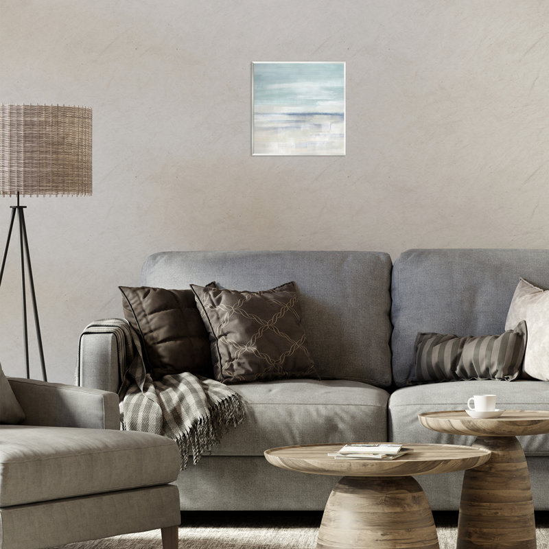 «Subtle Coastal Abstraction», art par J: L Design