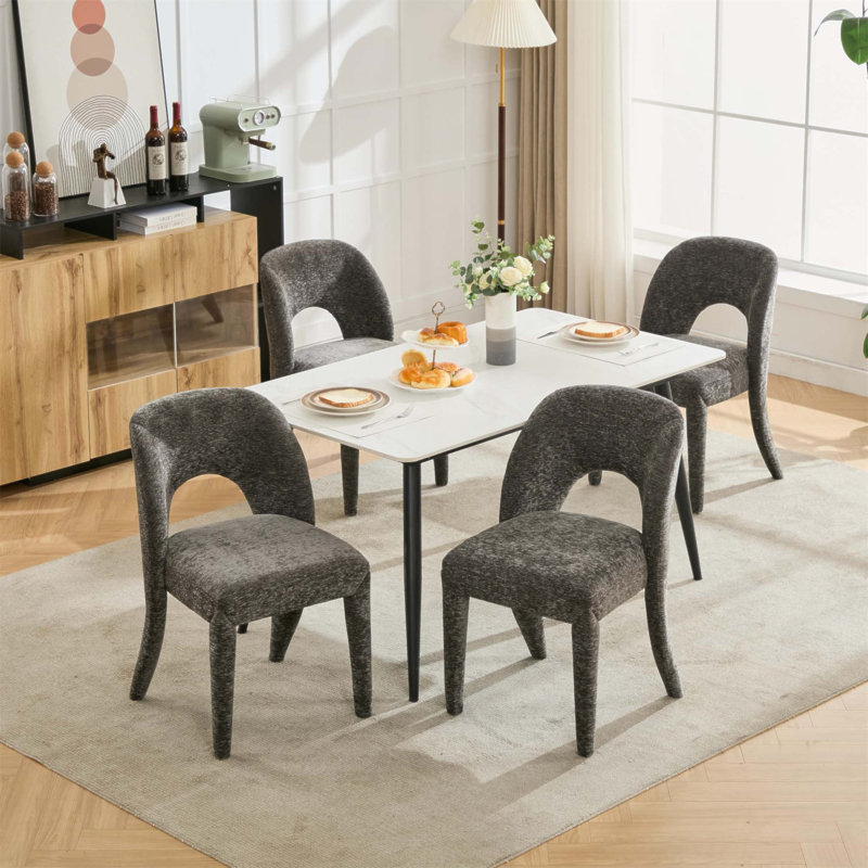 Chaises de salle à manger, Gris