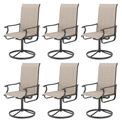 6-Piece Iron Outdoor Dining Set