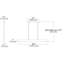 Flair 1 - Light Kitchen Island Linear LED Pendant-1123915537