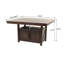 Table extensible à hauteur de comptoir Elaf