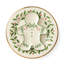 Holiday Gingerbread Man Bread and Butter Plate
