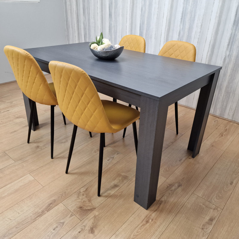 Avelines 4 - Person Dining Set, H75 x L140 x W80cm