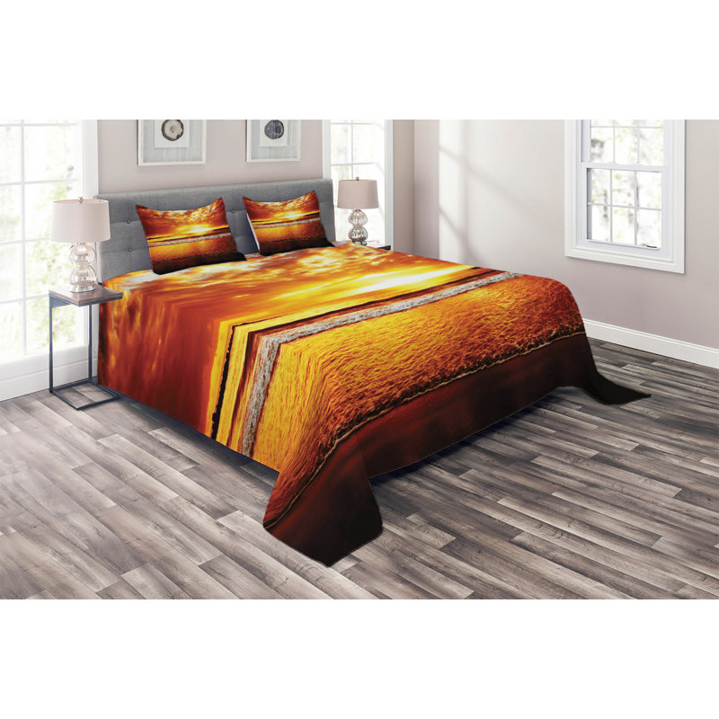 Hypnotic Coastal Coverlet