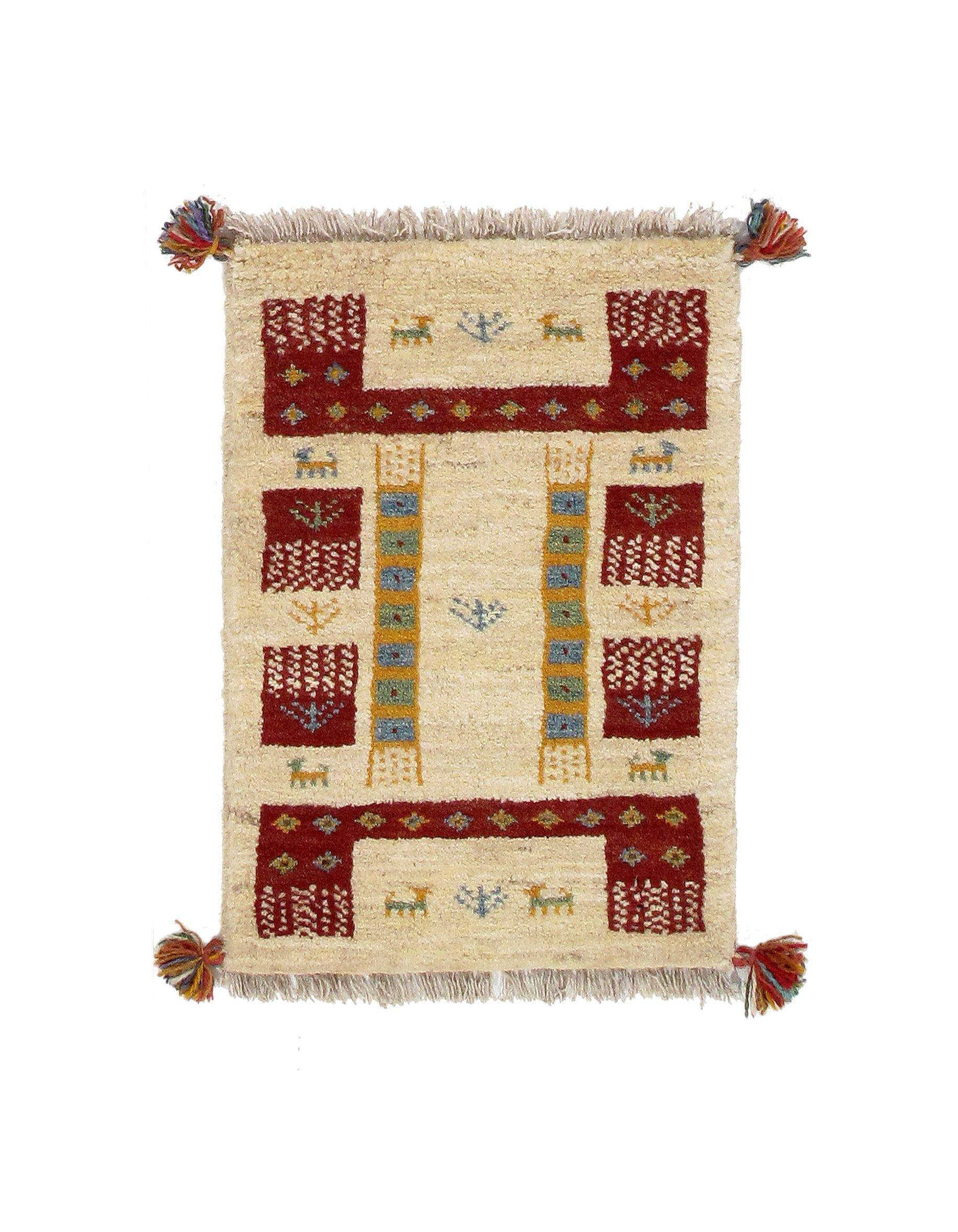 Isabelline Rosemaria No Pattern and Not Solid Color Handmade Rectangle ...