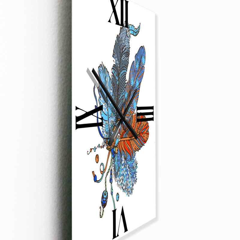 Horloge murale bohème et éclectique, Grand