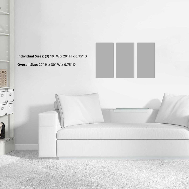 "What We Will Be.  1 John 3:2" By Mark Lawrence 3 Piece Graphic Print Set On Canvas