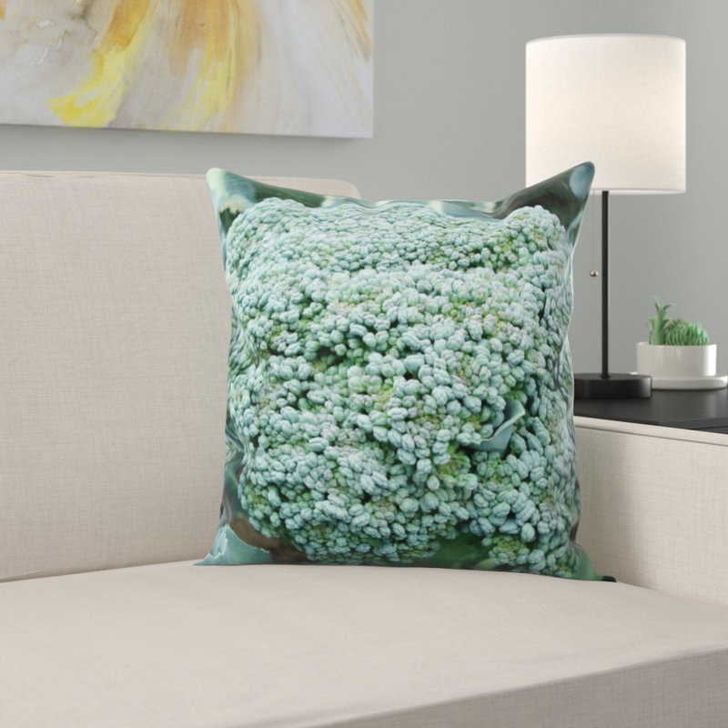 Coussin : brocoli