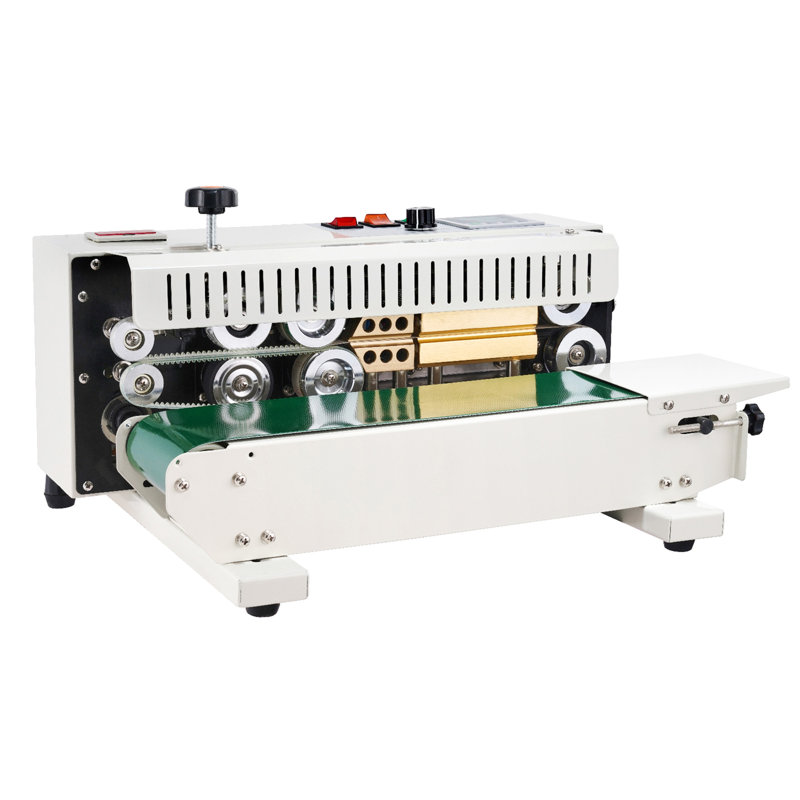 Continuous Bag Band Sealing Machine Horizontal Band Sealer Count Function