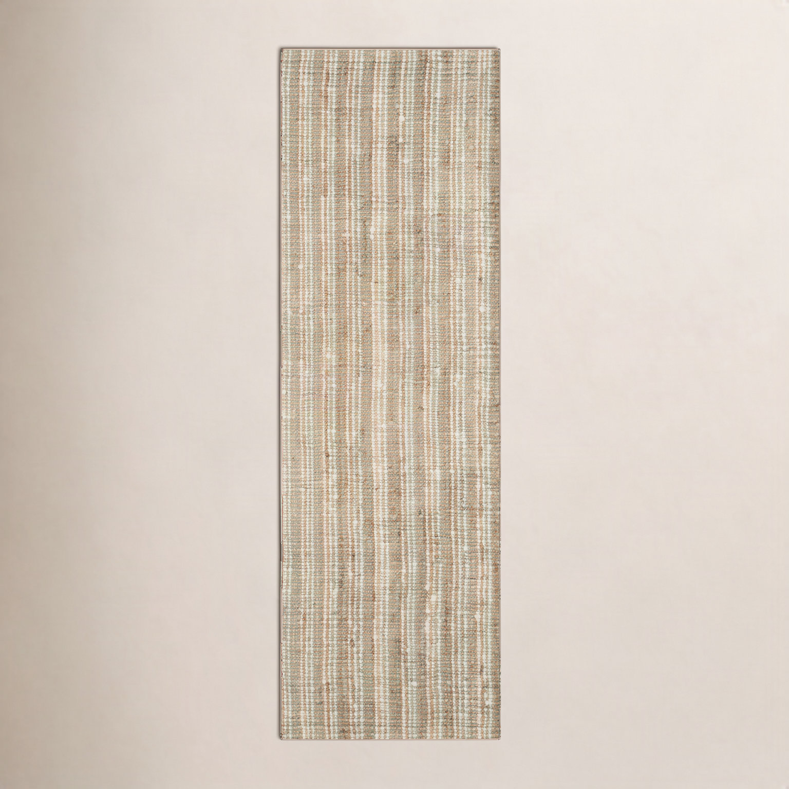 Alda Natural Hand-Woven Jute Rug, Runner 2'6" x 10'