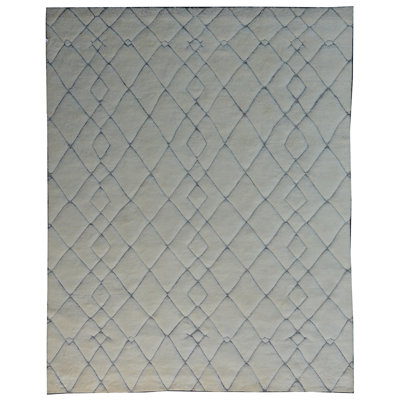 Wool Geometric Indoor Rug