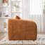 Canapé-lit simple pliable de 40 po avec accoudoirs et dossier, lit d'appoint convertible en chenille désossée avec matelas pour lit d'appoint, salon et chambre à coucher-132812468