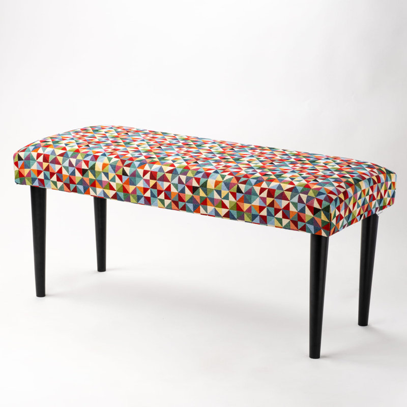 Adalia Velvet Upholstered Bench, H45 x W140 x D40cm