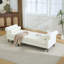 Chenille Upholstered Bench