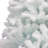 7.5" H White Flocked/Frosted Christmas Tree