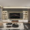 Meuble télé avec foyer de 172 po avec foyer