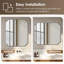 Miroir mural de salle de bain Kellett-31346789-31346790