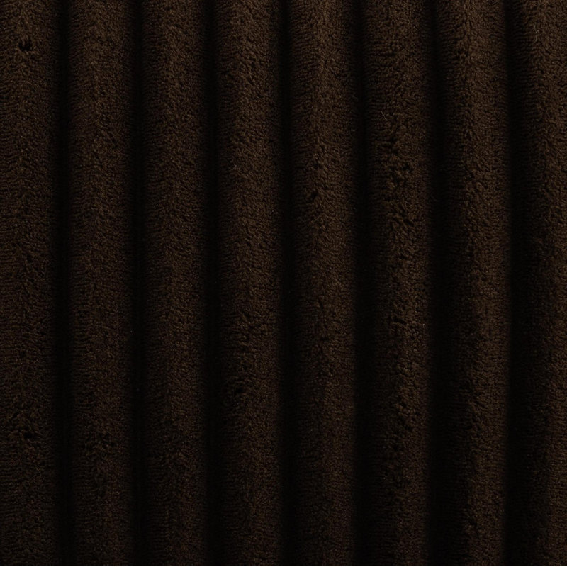 Chaise rembourrée confortable et pivotante, Chocolat
