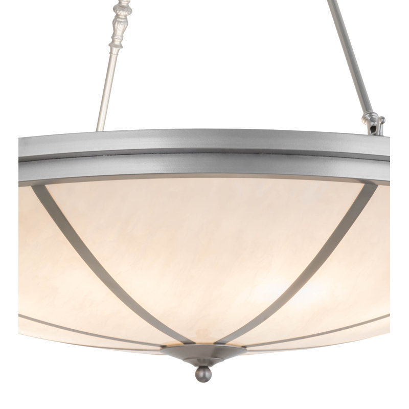 Regatta 8 - Light Nickel Unique/Statement Pendant