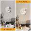 Achna Led Round Rotation Wall Light