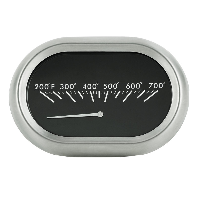 Permasteel 2.5'' W x 4'' D Temperature Gauge