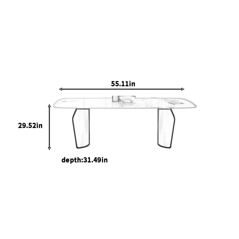 Vicus, H 29,52 po x L 55,11 po x l 31,49 po