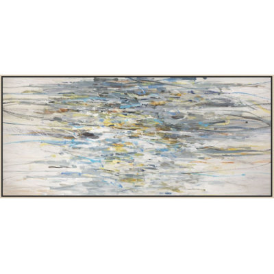 Reflection Pool 1 Framed Print Canvas