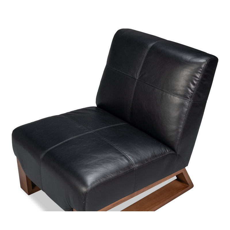 Wylam Slipper Chair, Black