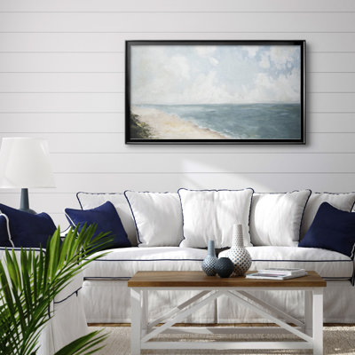 " Beach View " Painting Print