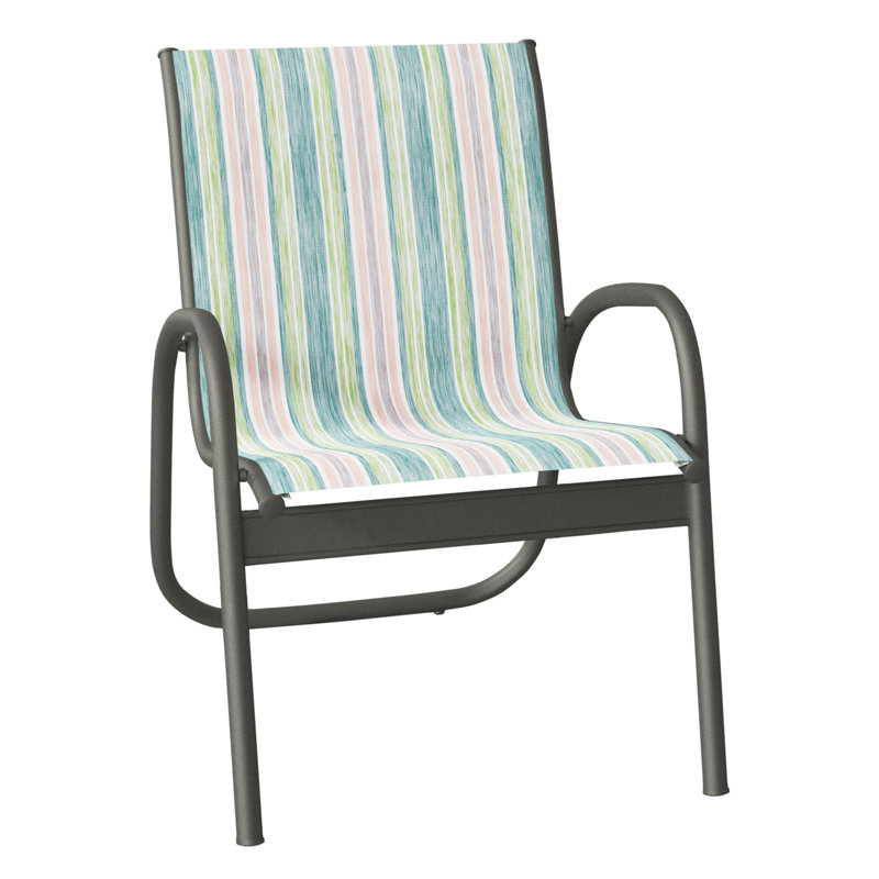 Fauteuil de patio Gardenella, Graphite texturé, Tempo