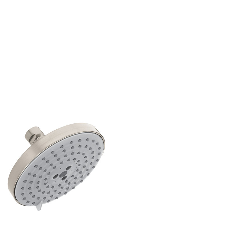 Raindance Air Three Jet Rain Shower Head, Brushed Nickel, 2.5 GPM