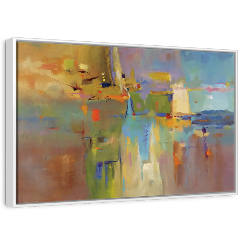 Atypical Reflections, Floating Frame White, 37" X 25"