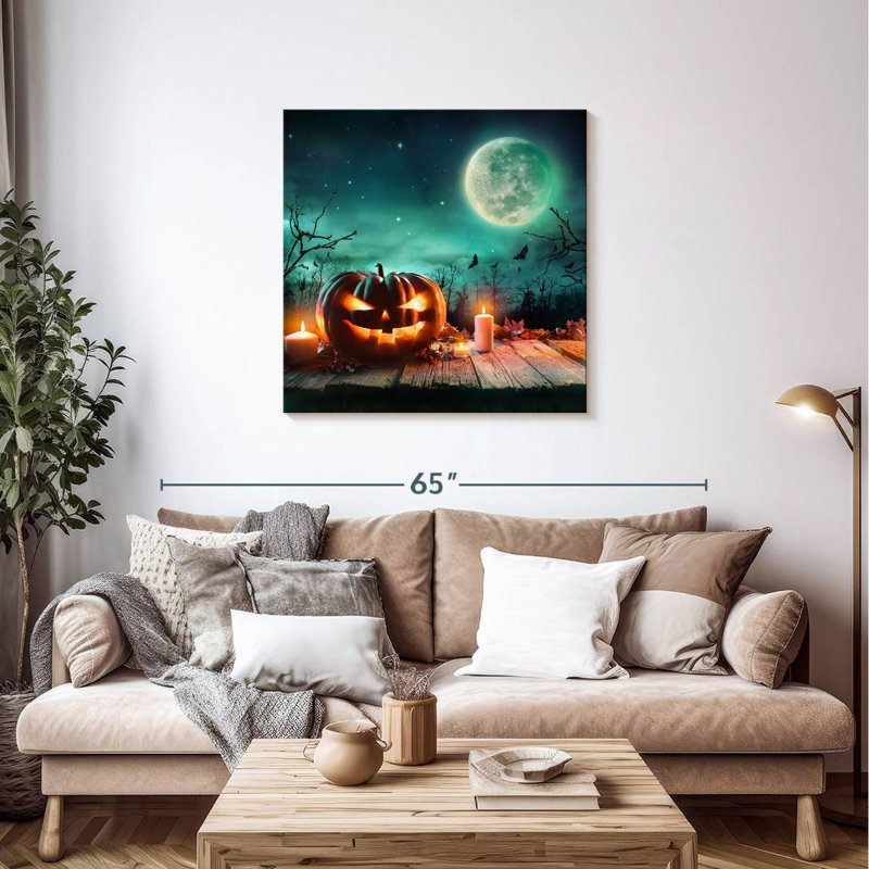 Décoration d'Halloween effrayante Lelend, H 36 po x l 36 po