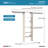 SuiteSymphony Closet System Kit with Top Shelves-107435168