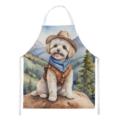 No Pattern Bib Apron