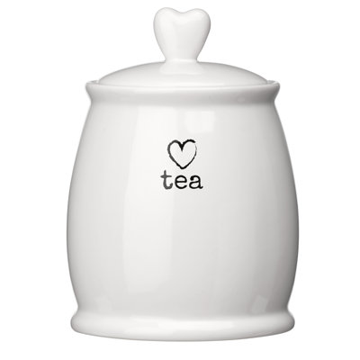 Chic Stoneware Jar