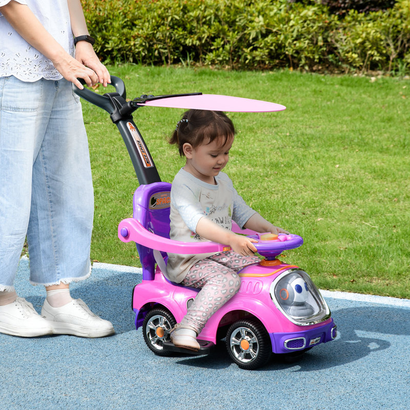 Freeport Park Push/Pull Ride On, Pink