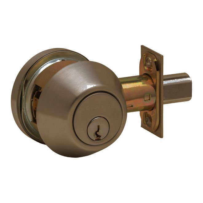 Single Cylinder Deadbolt, Oil Rubbed Bronze